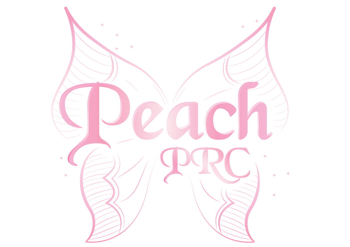 aesthetic peach painting clear cd